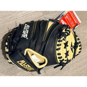 All-Star CM100TM Pro Training Series Catchers Training Mitt Black Tan NEW